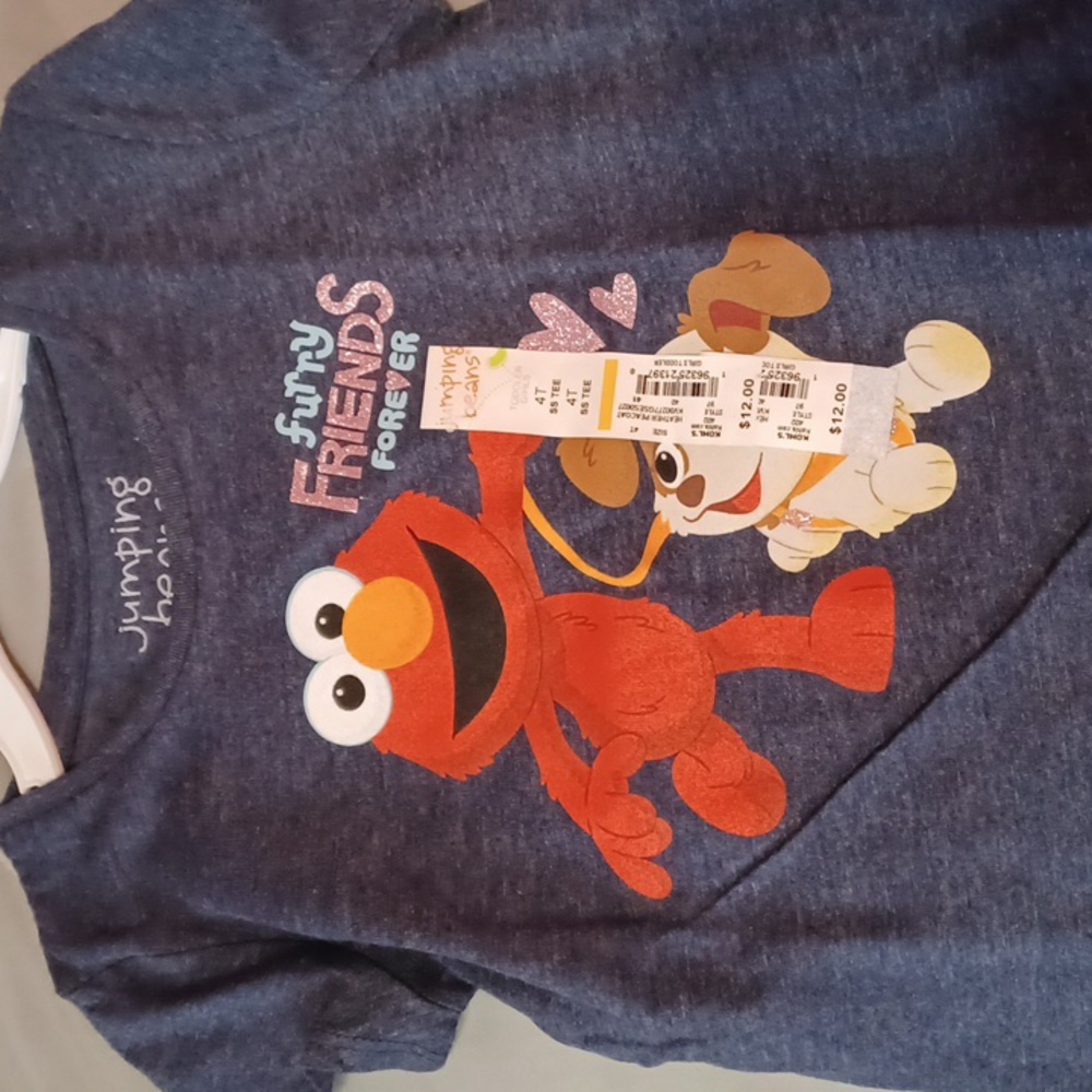Jumping beans Toddler Girls T-Shirt 4T NWT